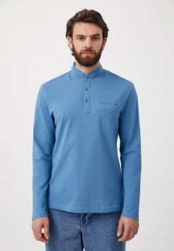 Finn Flare Herren Langarmshirt - Light Blue