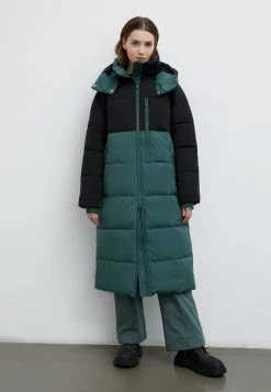 Finn Flare Damen Wintermantel - Dark Green