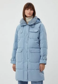 Finn Flare Damen Wintermantel - Light Blue