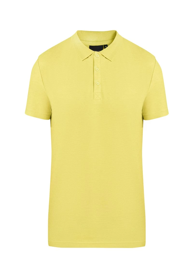Finn Flare Herren Poloshirt - Yellow 9 Finn Flare Herren Poloshirt - Yellow – Bild 7