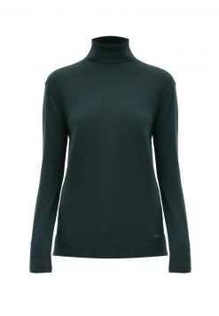 Finn Flare Damen Strickpullover - Dark Green -Finn Flare Verkaufsladen f2e55d98a6f64ecbb6949031e95ca5da