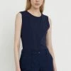 Finn Flare Damen Top - Dark Blue -Finn Flare Verkaufsladen f2efd825edfc48d3a7472568423632c1