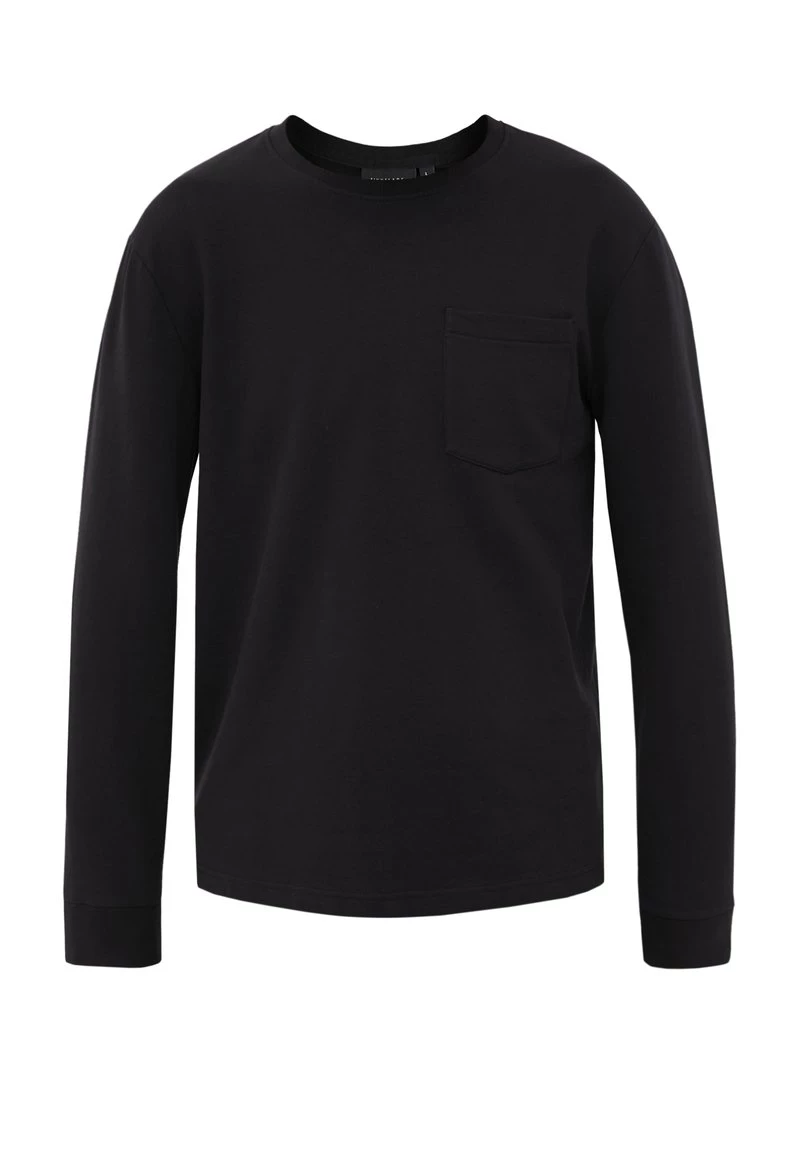 Finn Flare Herren Langarmshirt - Black 6 Finn Flare Herren Langarmshirt - Black – Bild 4