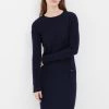 Finn Flare Damen Etuikleid - Dark Blue -Finn Flare Verkaufsladen f3619dd60720466f806f5defe559047e