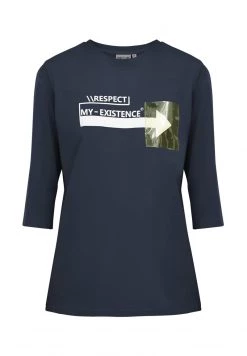 Finn Flare Damen Langarmshirt - Dark Blue 14 Finn Flare Damen Langarmshirt - Dark Blue -Finn Flare Verkaufsladen f371c48c0a684114be76556968d66e15