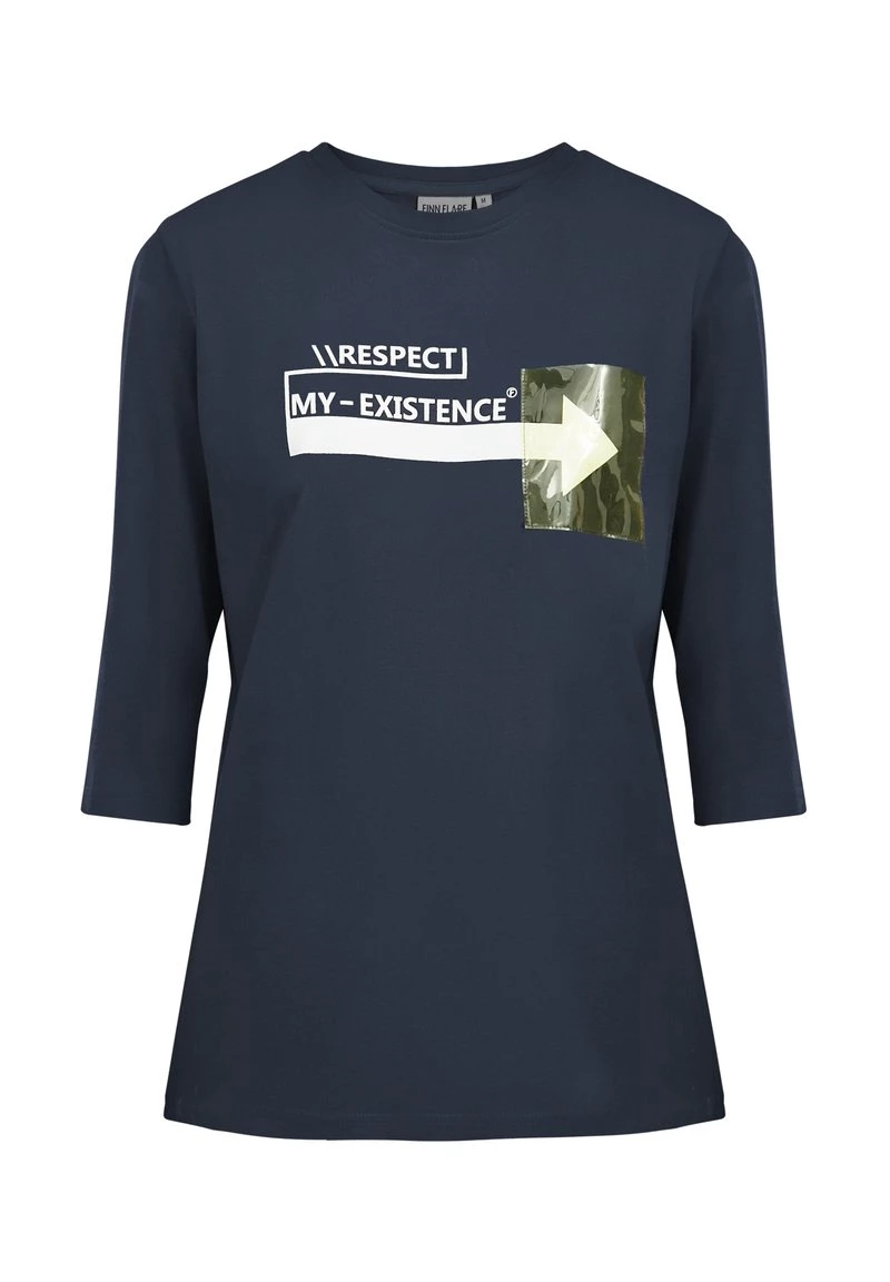 Finn Flare Damen Langarmshirt - Dark Blue 8 Finn Flare Damen Langarmshirt - Dark Blue – Bild 6