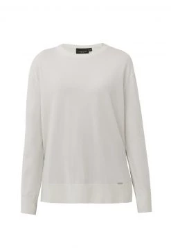 Finn Flare Damen Strickpullover - White 14 Finn Flare Damen Strickpullover - White -Finn Flare Verkaufsladen f3bceb27187747c18b362a415c942c1b