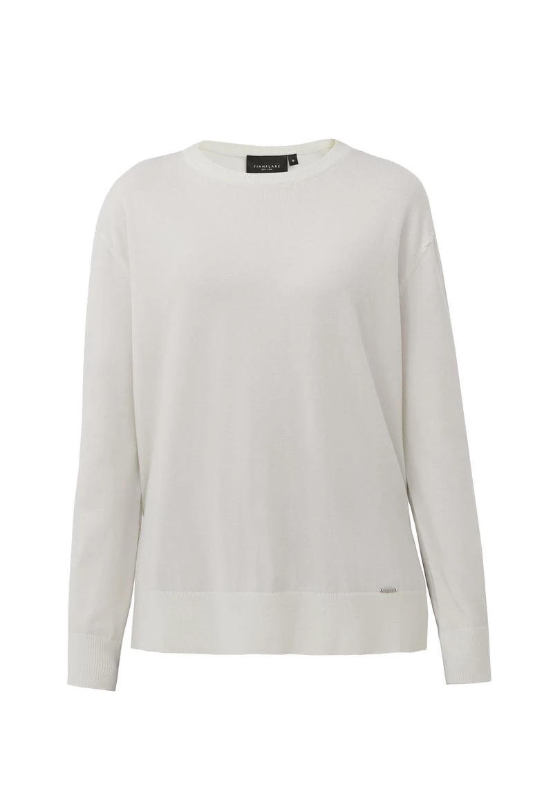 Finn Flare Damen Strickpullover - White 8 Finn Flare Damen Strickpullover - White – Bild 6