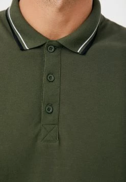 Finn Flare Herren Poloshirt - Dark Green -Finn Flare Verkaufsladen f3d1432cf25240ab834c127736f45f3d