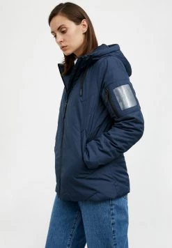 Finn Flare Damen Übergangsjacke - Dark Blue -Finn Flare Verkaufsladen f4279b0072214524b7f2da50cbe2c808