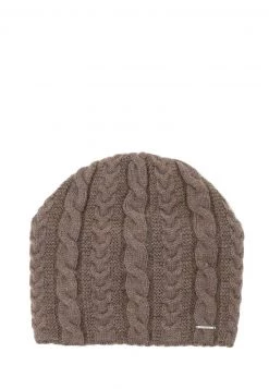 Finn Flare Damen Mütze - Light Brown -Finn Flare Verkaufsladen f6c369222d31439e978df7dbbd06b1c7