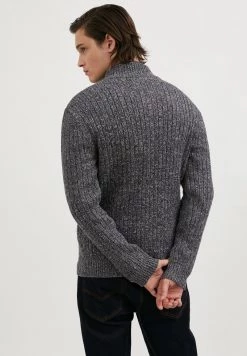 Finn Flare Herren Strickjacke - Dark Blue Melange 12 Finn Flare Herren Strickjacke - Dark Blue Melange -Finn Flare Verkaufsladen f6f3979433344835908f842774bafc5e