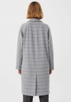 Finn Flare Damen Klassischer Mantel - Light Grey 10 Finn Flare Damen Klassischer Mantel - Light Grey -Finn Flare Verkaufsladen f78e0aa30583433bb64f9f4f6b21a24b