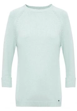 Finn Flare Damen Strickpullover - Green -Finn Flare Verkaufsladen f7f539efd2e34fb38fec95de0c6c1b01
