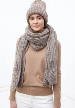 Finn Flare Damen Schal - Light Brown