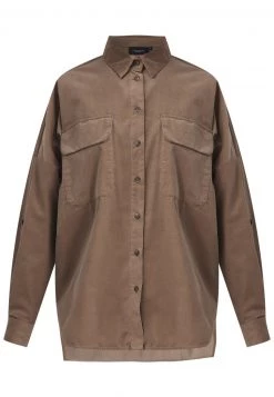 Finn Flare Damen LANGARM - Hemdbluse - Dark Beige 13 Finn Flare Damen LANGARM - Hemdbluse - Dark Beige -Finn Flare Verkaufsladen f8714197946947bba8acf11e0819bf0a