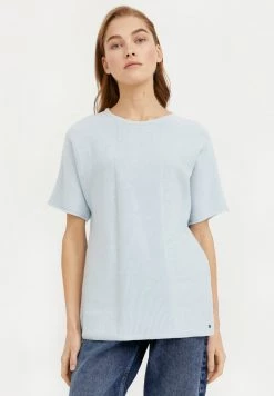 Finn Flare Damen RUNDHALS - T-Shirt Print - Grey-blue