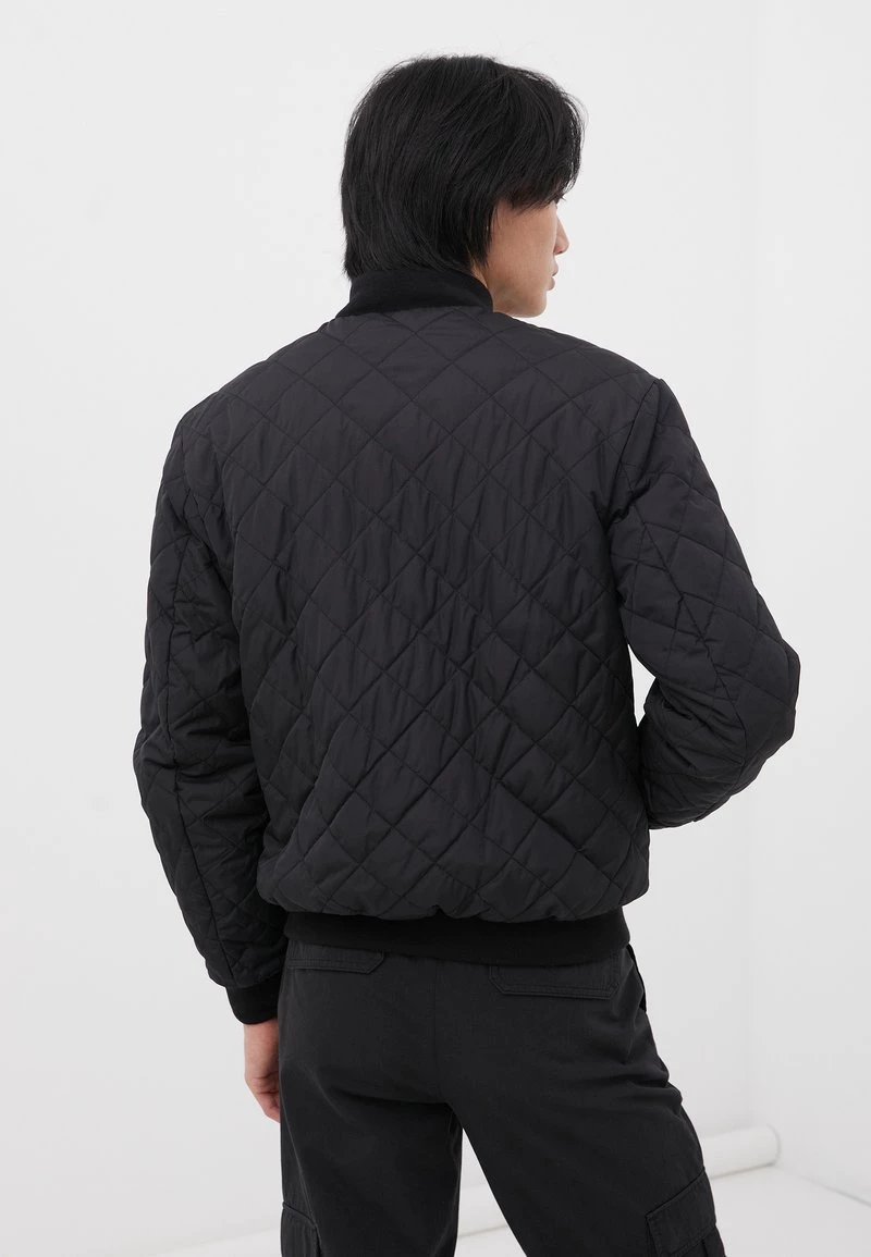 Finn Flare Herren Winterjacke - Black 5 Finn Flare Herren Winterjacke - Black – Bild 3