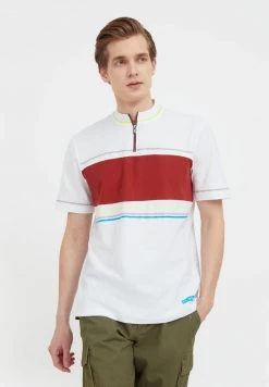 Finn Flare T-Shirt Print - White | Herren