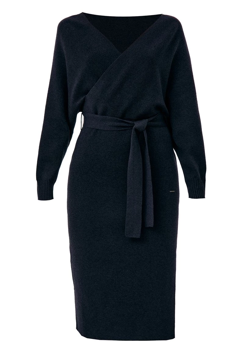 Finn Flare Strickkleid - Dark Grey Melange | Damen 9 Finn Flare Strickkleid - Dark Grey Melange | Damen – Bild 7