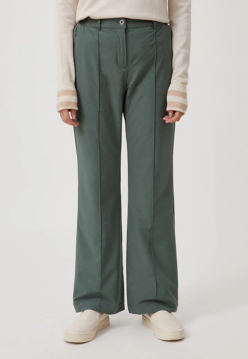 Finn Flare Damen Stoffhose - Dark Green 5 Finn Flare Damen Stoffhose - Dark Green – Bild 3