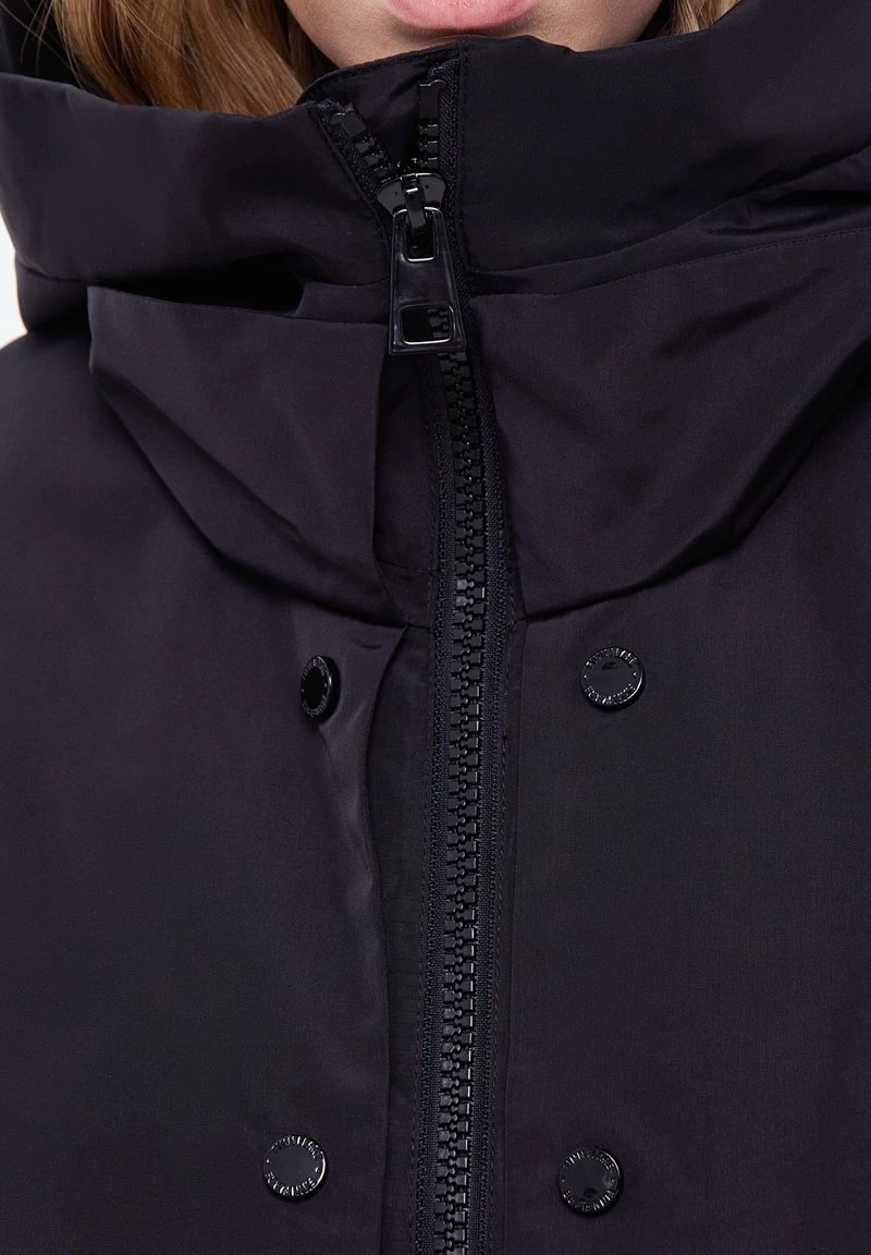 Finn Flare Damen Kurzmantel - Black 6 Finn Flare Damen Kurzmantel - Black – Bild 4