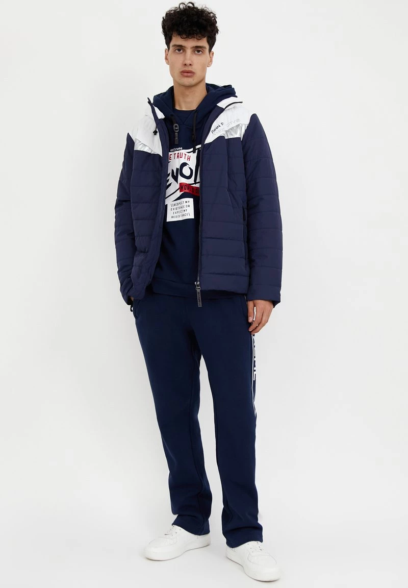 Finn Flare Herren Outdoorjacke - Dark Blue 4 Finn Flare Herren Outdoorjacke - Dark Blue – Bild 2