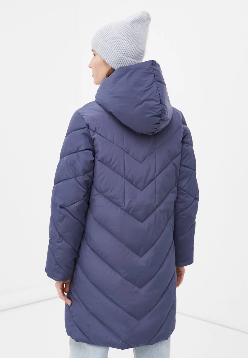 Finn Flare Damen Wintermantel - Dark Blue 5 Finn Flare Damen Wintermantel - Dark Blue – Bild 3