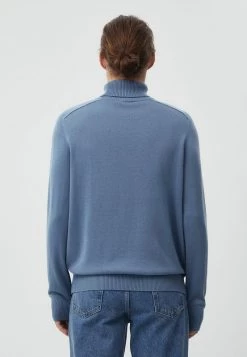 Finn Flare Herren BASIC - Strickpullover - Grey-blue -Finn Flare Verkaufsladen faac09388a514a23a4de4d88375d11ba