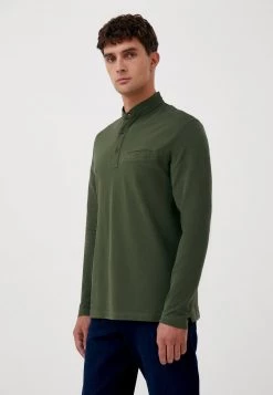 Finn Flare Langarmshirt - Dark Green | Herren -Finn Flare Verkaufsladen fb4feac69c634e208dd61e091029e9c7
