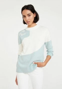 Finn Flare Damen Strickpullover - Light Green