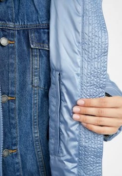 Finn Flare Damen Wintermantel - Light Blue 17 Finn Flare Damen Wintermantel - Light Blue -Finn Flare Verkaufsladen fc10a92f0a534f2bb05c9286f6d79777