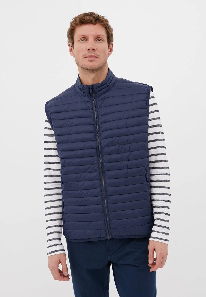 Finn Flare Herren Weste - Dark Blue 3 Finn Flare Herren Weste - Dark Blue