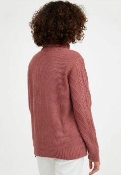 Finn Flare Damen Strickpullover - Dark Pink 10 Finn Flare Damen Strickpullover - Dark Pink -Finn Flare Verkaufsladen fcb1c1fb37b9448db85660c20e8a77eb