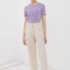 Finn Flare Damen T-Shirt Basic - Violet