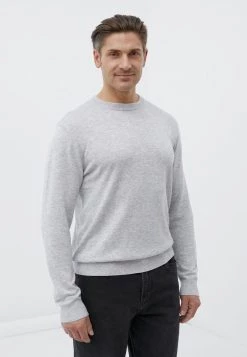 Finn Flare Herren Sweatshirt - Light Grey