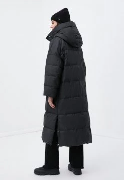 Finn Flare Damen Wintermantel - Black -Finn Flare Verkaufsladen fe6008f17cbd4d7ca49f84fd74188245
