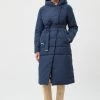Finn Flare Damen Wintermantel - Dark Blue -Finn Flare Verkaufsladen fe6332302f5b4654b969f4e4ffd229b1