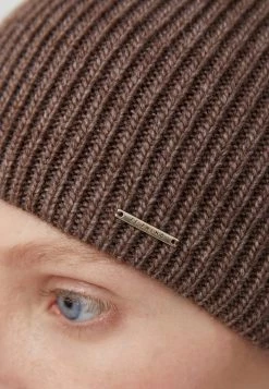 Finn Flare Damen Mütze - Dark Brown -Finn Flare Verkaufsladen fee4aaede60344fe9e47c8ca65a6bccd