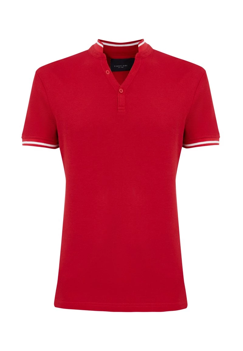 Finn Flare T-Shirt Basic - Red | Herren 9 Finn Flare T-Shirt Basic - Red | Herren – Bild 7