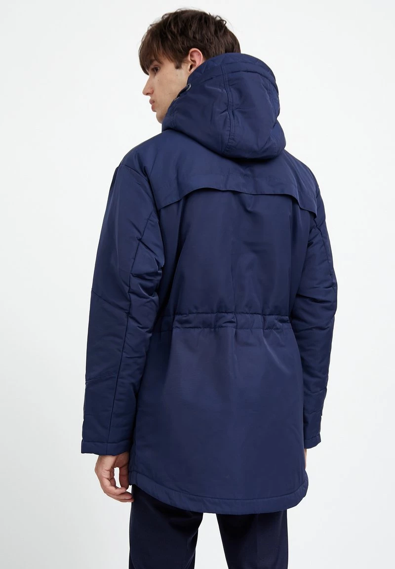 Finn Flare Herren Wintermantel - Dark Blue 5 Finn Flare Herren Wintermantel - Dark Blue – Bild 3