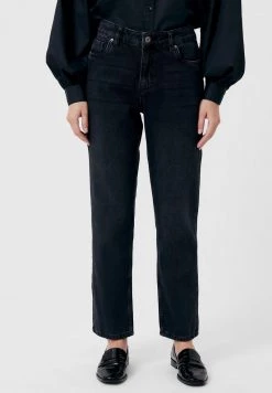 Finn Flare Damen Jeans Slim Fit - Black