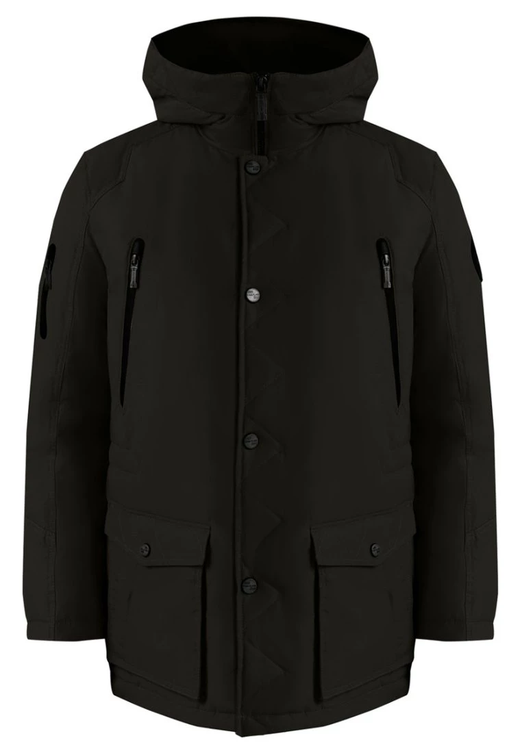 Finn Flare Herren MIT HOCHWERTIGER WATTIERUNG - Winterjacke - Black 8 Finn Flare Herren MIT HOCHWERTIGER WATTIERUNG - Winterjacke - Black – Bild 6