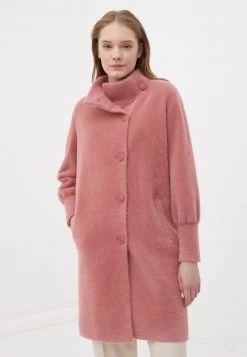 Finn Flare LÄSSIG - Klassischer Mantel - Dark Pink | Damen