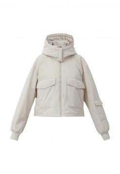 Finn Flare Übergangsjacke - Beige | Damen -Finn Flare Verkaufsladen ffef26362edd49499f2eabf4bc0dcf1a